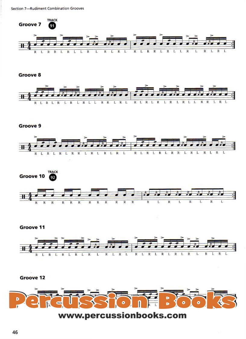 Rudimental Snare Drum Groove Sample 3